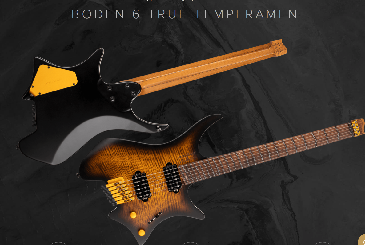 World premiere at NAMM for .strandberg Boden 6, 7 & 8 TT guitar models 